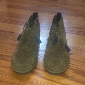 Army Green Hushpuppies